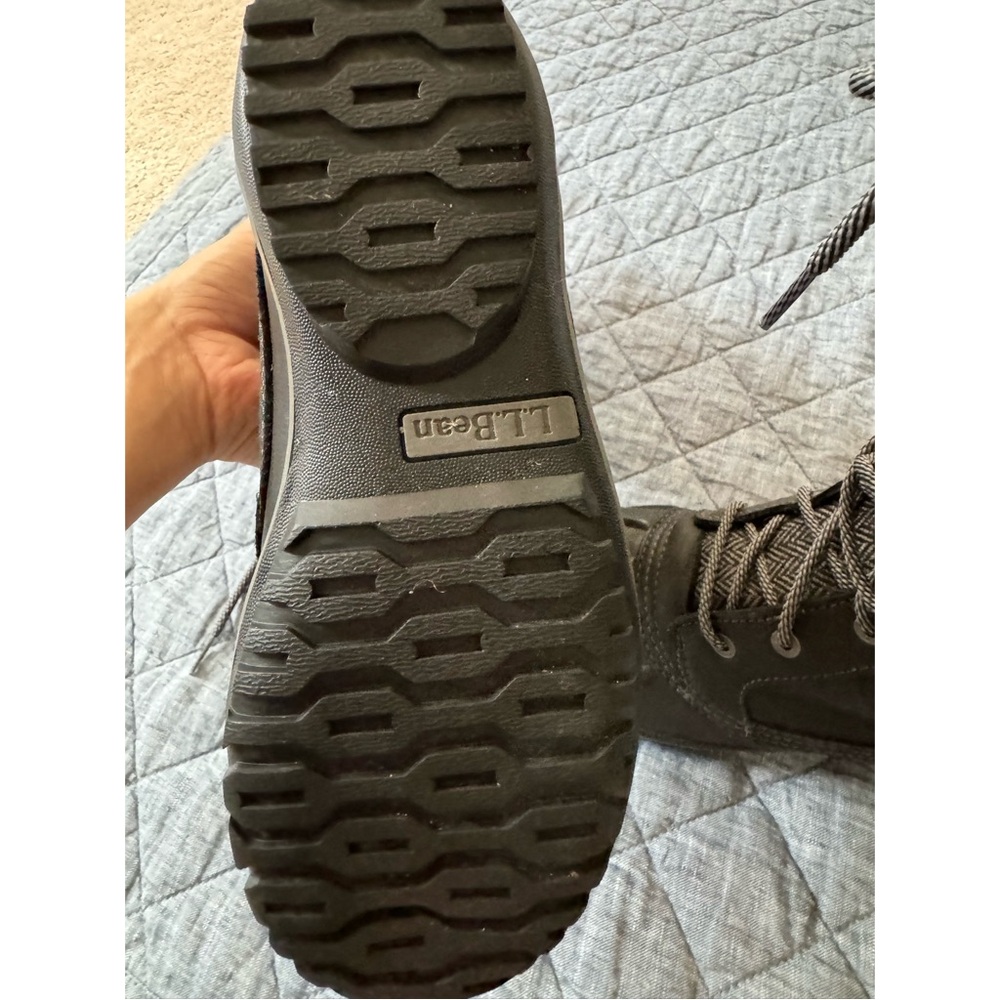 L. L. Bean Winter Boot - Black -Size 7 - image 3